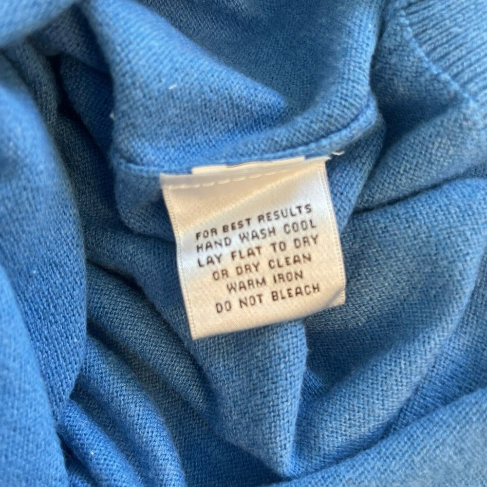 Peter Millar Blue V-Neck Sweater Vest - Picture 6 of 6